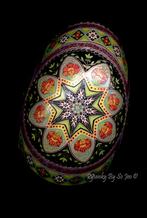 Over The Rainbow Ukrainian Easter Egg Pysanky By So Jeo